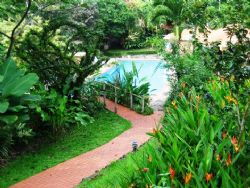 Walkway to Pool